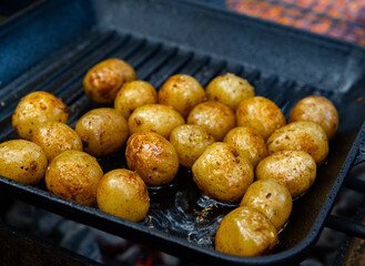 Grilled Potatoes: Charred Delights on the Barbecue
