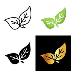 Add a touch of nature to your designs with our leaf icon. Whether you're creating a logo, website, or app, this versatile icon brings a sense of freshness and vitality. 