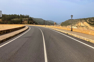 The Francisco Abellan Dam located on the Fardes River, Granada, Spain