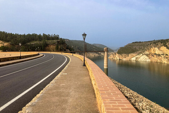 The Francisco Abellan Dam located on the Fardes River, Granada, Spain