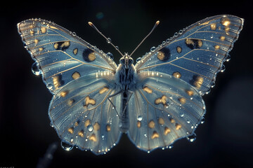The unique world of beauty of butterflies is revealed to us in their delicate wings, playing with the magic and colorfulness of nature