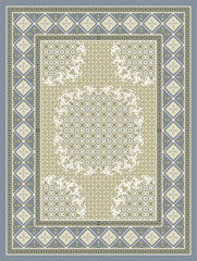 carpet design vector template 40