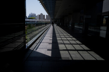 東京・品川の一直線