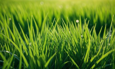 Obraz premium green grass background, nature background