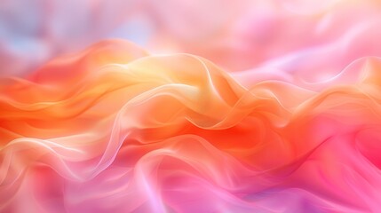 Fototapeta premium Soft pink and blue abstract background with swirling shapes and a flowing texture