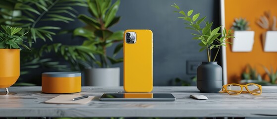 Create a marketing campaign for your mockup product, highlighting its innovative design and practical applications.