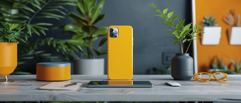 Create a marketing campaign for your mockup product, highlighting its innovative design and practical applications.