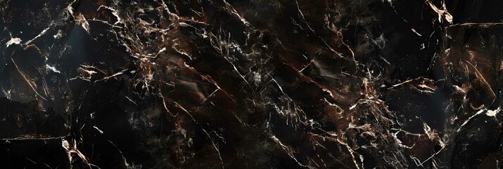 Fototapeta premium Opulent Dark Marble Desktop Wallpaper
