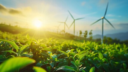 Renewable Energy Sunrise