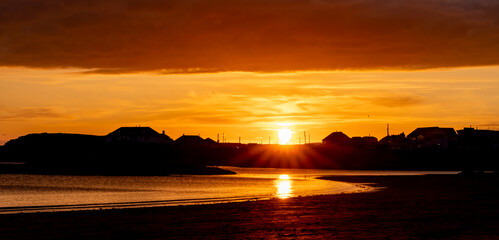 Sunset at Trearddur Bay isle of Anglesey