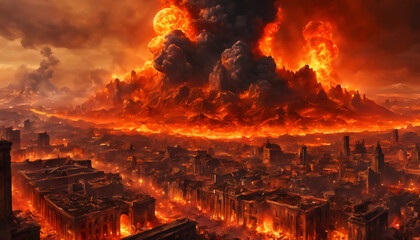 Judgement Day. Apocalypse of City Sodom.