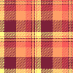 Pattern texture background of seamless vector tartan with a textile check fabric plaid.