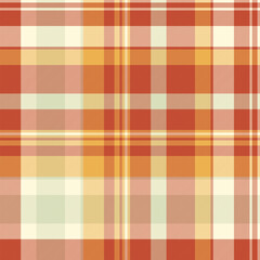 Background tartan texture of plaid seamless fabric with a textile check vector pattern.