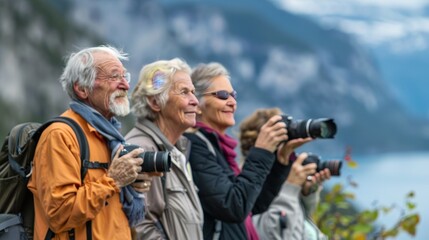 Tailored senior group tours fostering camaraderie and shared adventures for elderly travelers