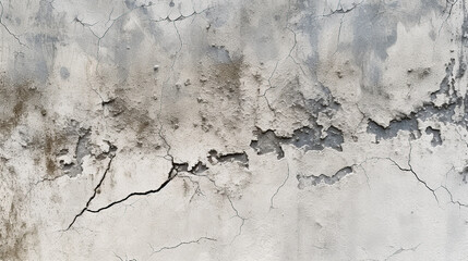 White background on cement floor, Aged Concrete Wall Texture