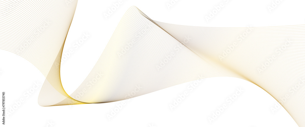 Poster vector abstract colorful flowing wave curved lines elements wave of wavy stripes on white background