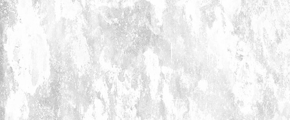 Vector cement concrete stucco white Wall background texture with plaster white concrete wall banner. - obrazy, fototapety, plakaty