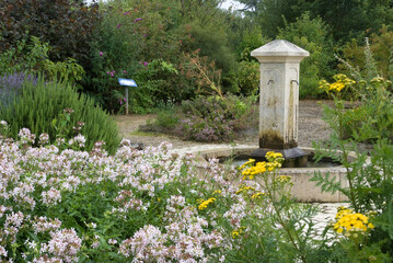 Parc botanique, Les jardins de Colette, Domaine du Chaillaud, Saint André de Libon, 17, Charente...