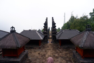 temple buildings from ancient times in Indonesia