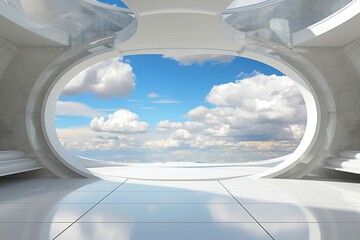 Architecture tranquility reflection landscape.