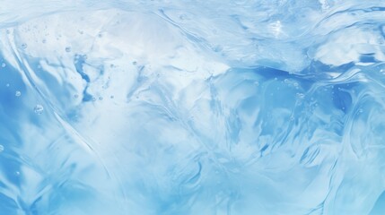 Water surface close-up. Abstract background of blue water surface.