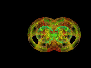 Imaginatory fractal abstract background Image