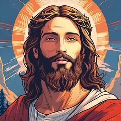 Jesus Christ Illustration