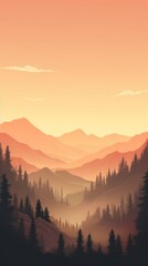 Beautiful landscape wallpaper wilderness mountain outdoors.