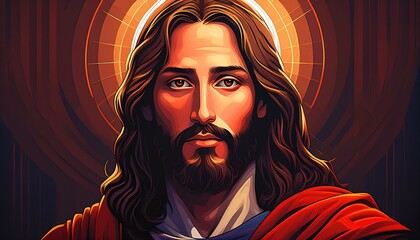 Jesus Christ illustration 