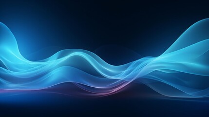 Blue and purple abstract fluid shapes.