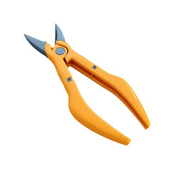 PNG construction pliers 3d icons and objects in cartoon style minimal on transparent, white background, isolate