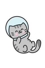 Kawaii Smiley Face Sticker: Cute Character for Any Project