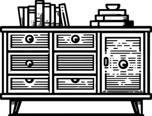 Credenza furniture icon 5