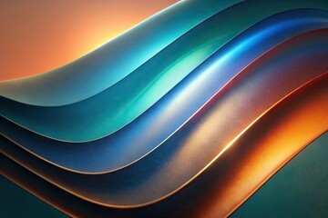 Luxury abstract background with gradient. Generative AI