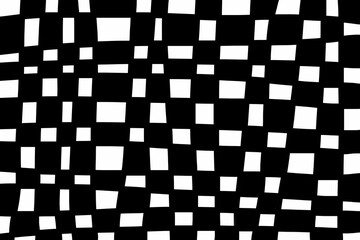 Random, scattered squares pattern, texture and backdrop - stock vector illustration, clip-art graphics