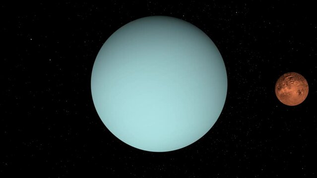 Miranda  moon of Uranus