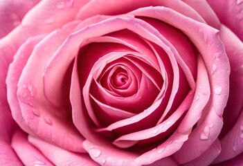 pink rose close up