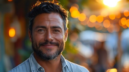 Obraz premium Authentic and Inviting Corporate Headshot