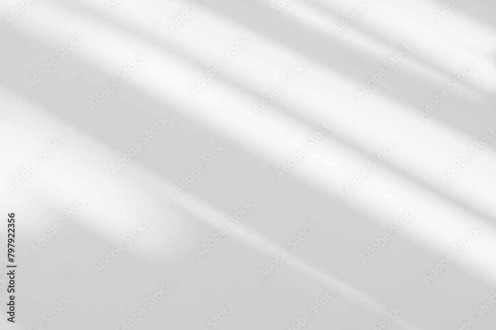 Poster from window. dark stripe grey shadows indoor in room background, monochrome, shadow overlay effect f