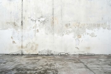 Fototapeta premium Empty weathered plaster backgrounds wall deterioration.