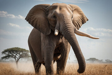 Fototapeta na wymiar An image of an Elephant