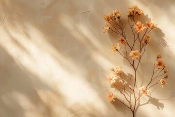 SPRING - Yellow wildflowers in the park. Beautiful simple AI generated image in 4K, unique.