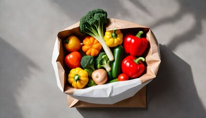 vegetables in a basket on a wooden table