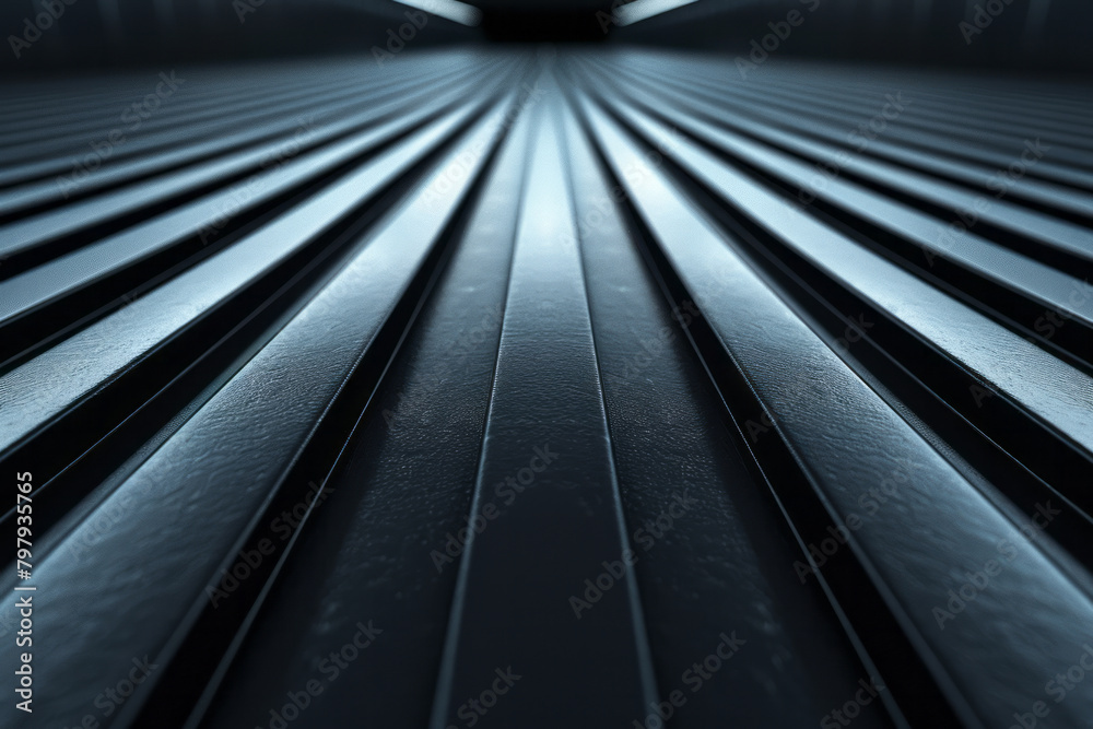 Aufkleber A design featuring horizontal stripes that seem to bulge outward, creating a 3D effect on a flat surface,