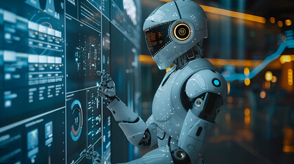 Fototapeta premium robotic process automation