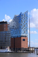 Blick in das Zentrum der Stadt Hamburg	