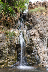 Ngaresero waterfall near Lake Natron, Tanzania