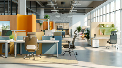 FlexSpace Solutions: Crafting Hybrid Work Environments