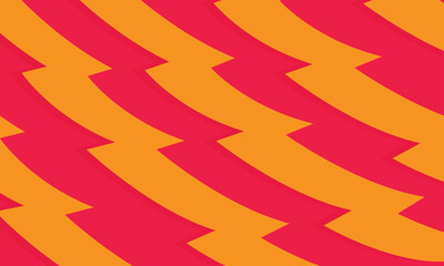 Obraz premium Background arrow concept design orange pink colour banner art element template poster creative vector template wallpaper leaflet graphic color.