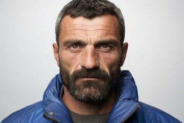 Obraz premium b'Portrait of a man with a beard and mustache'